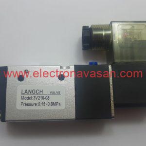 شیر برقی تک بوبین 2_3 1/4 3V210_08